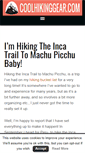 Mobile Screenshot of coolhikinggear.com