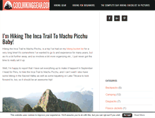 Tablet Screenshot of coolhikinggear.com